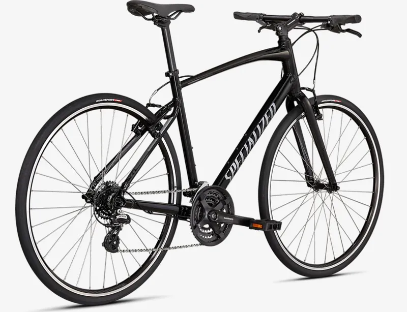 Specialized Sirrus 1.0 Hybrid Bike 2024 in Black-2